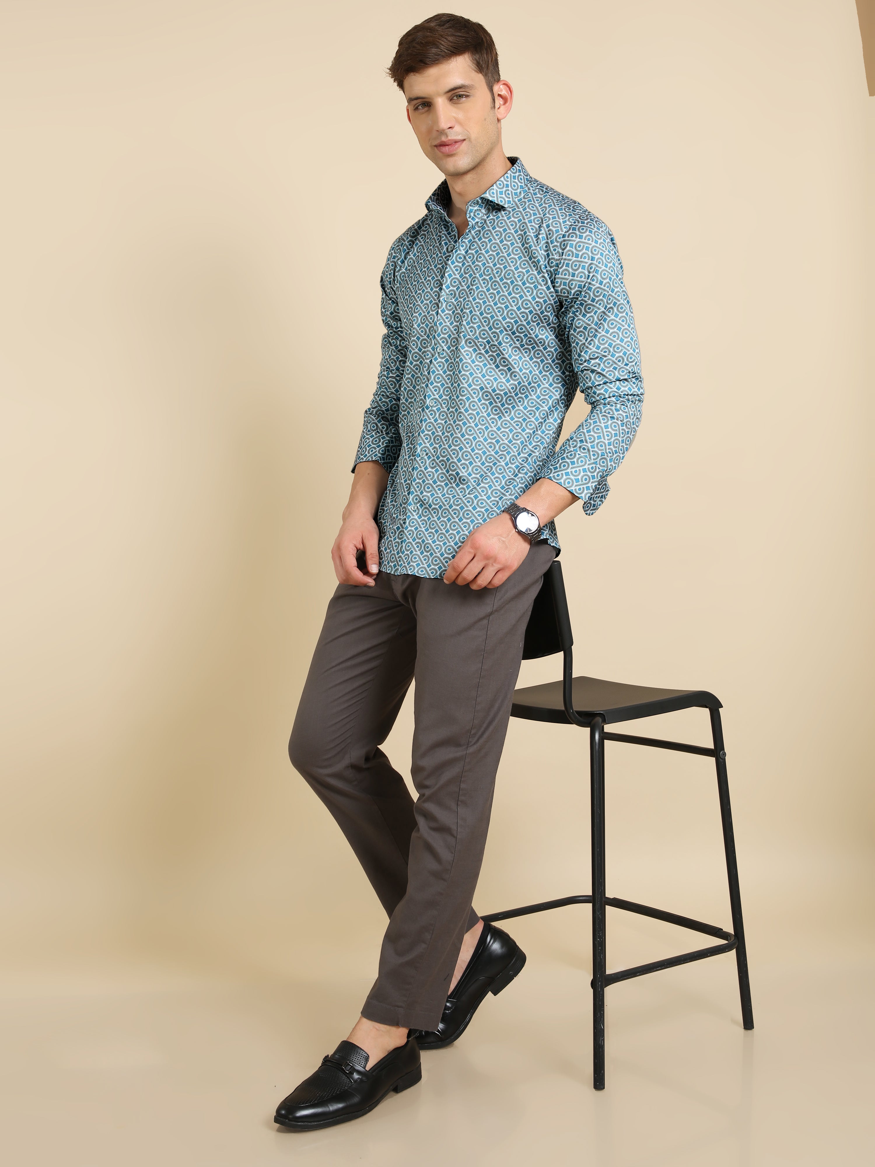 100% Cotton Print Shirt