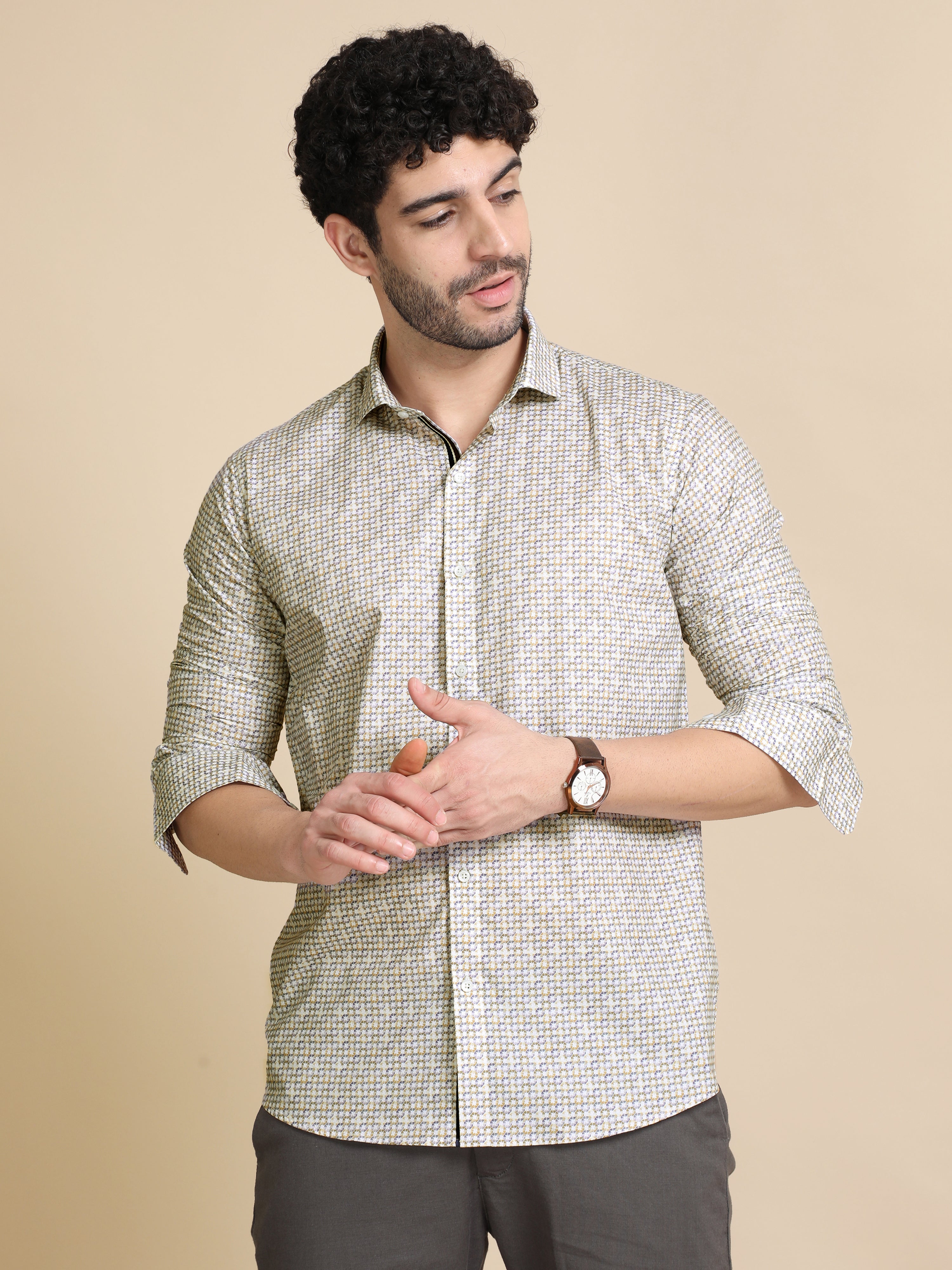 Modern Printed Mens Shirts
