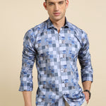 Checks Digital Print Shirt