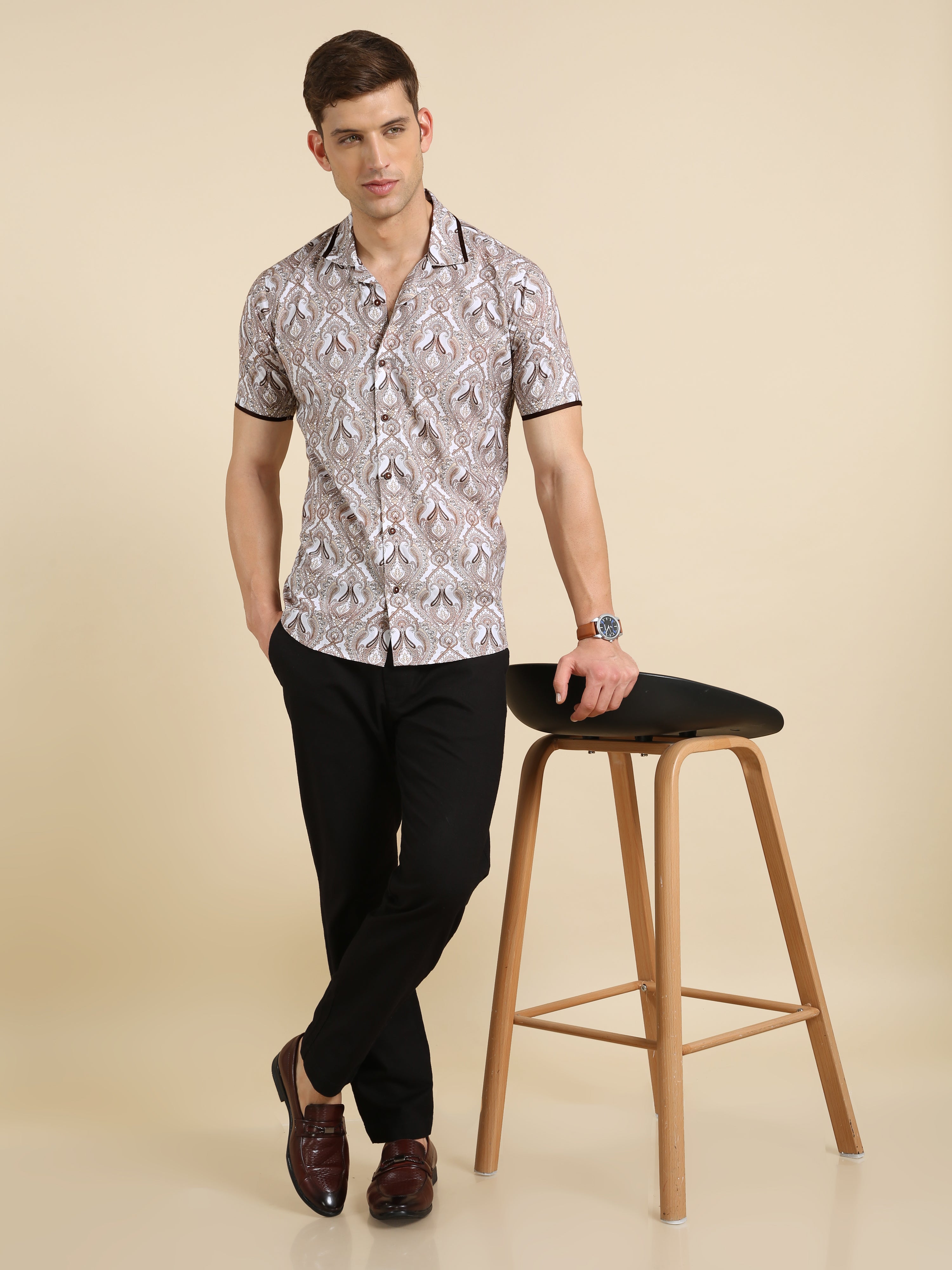 Printed Dress Shirts for Men