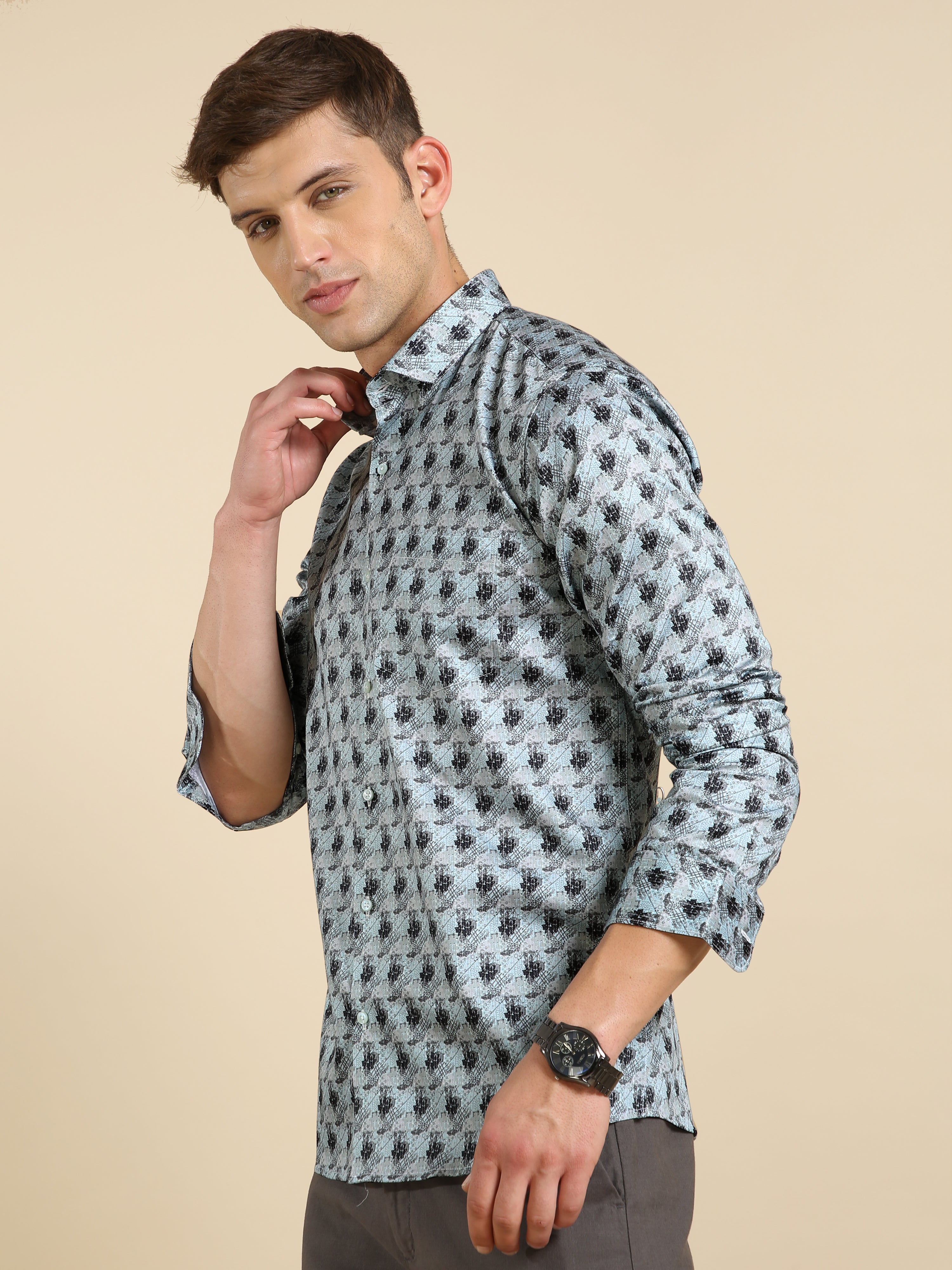 Digital Print Mens Shirt - Premium Quality