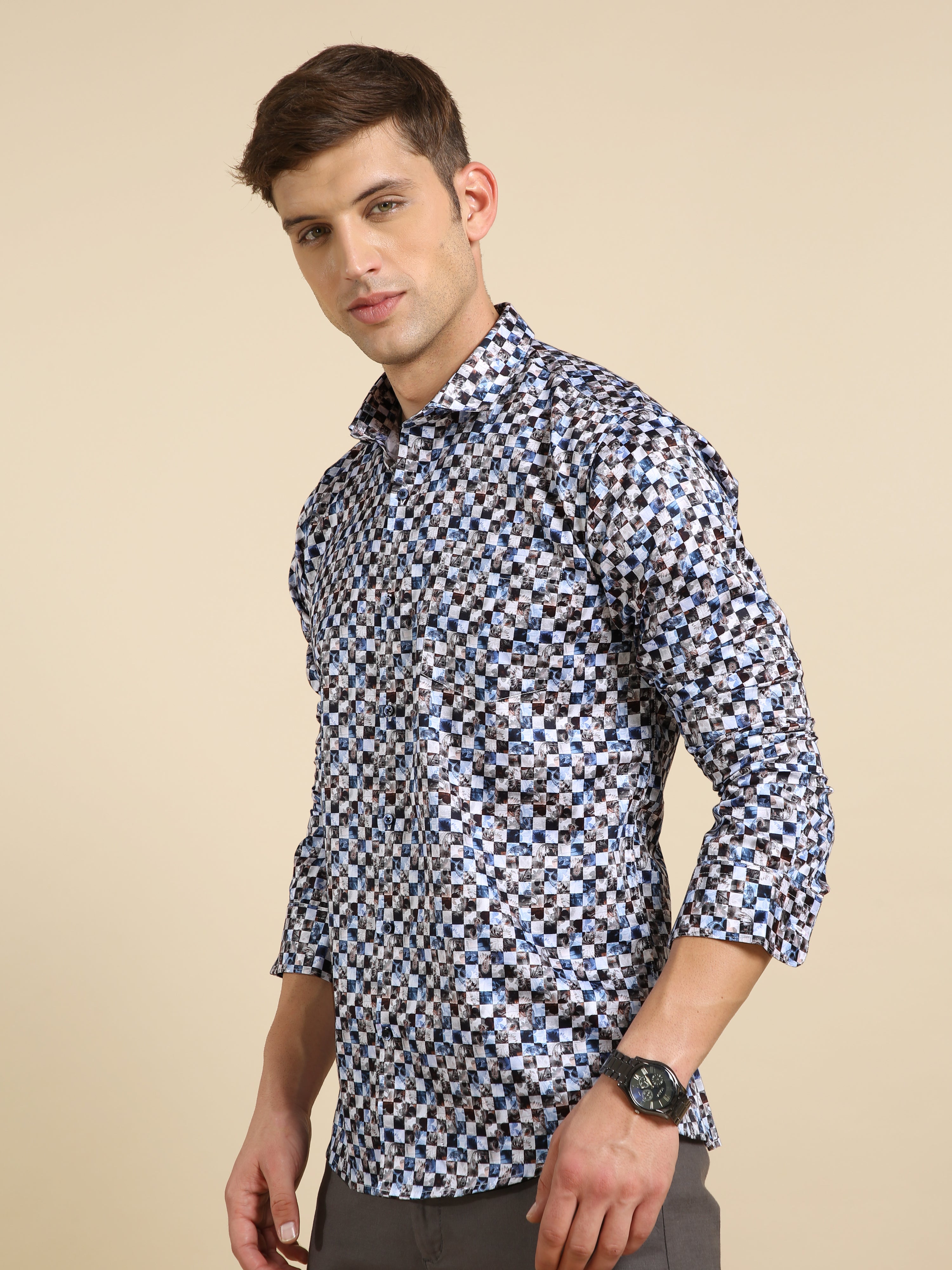 Modern Men's Printed Shirts